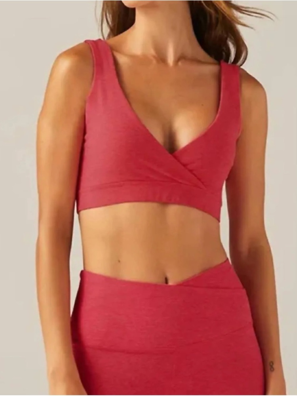 Beyond Yoga - Spacedye Crossover Bra - The Clymb